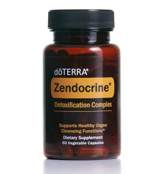 doTERRA Зендокрин комплекс для детоксикации, Zendocrine Detoxification Complex, 60 растительных капсул